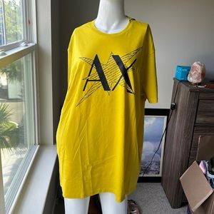 A/X ARMANI EXCHANGE T-SHIRT TOP SIZE XXL SLIM MSRP $50.00 NWT